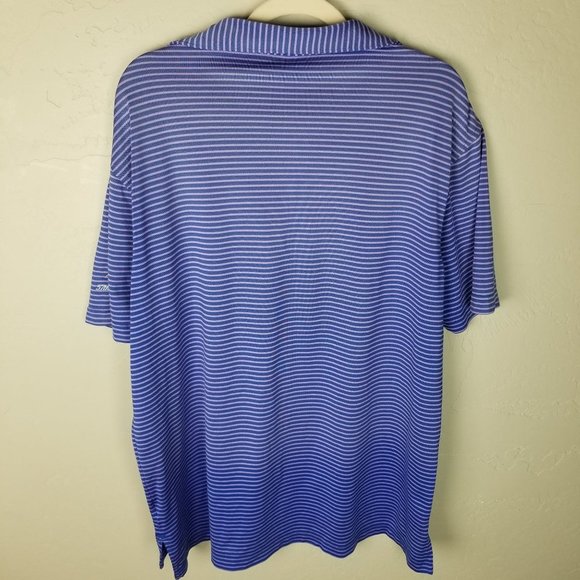 Peter Millar Summer Comfort Men's L Blue Striped S - Picture 9 of 9